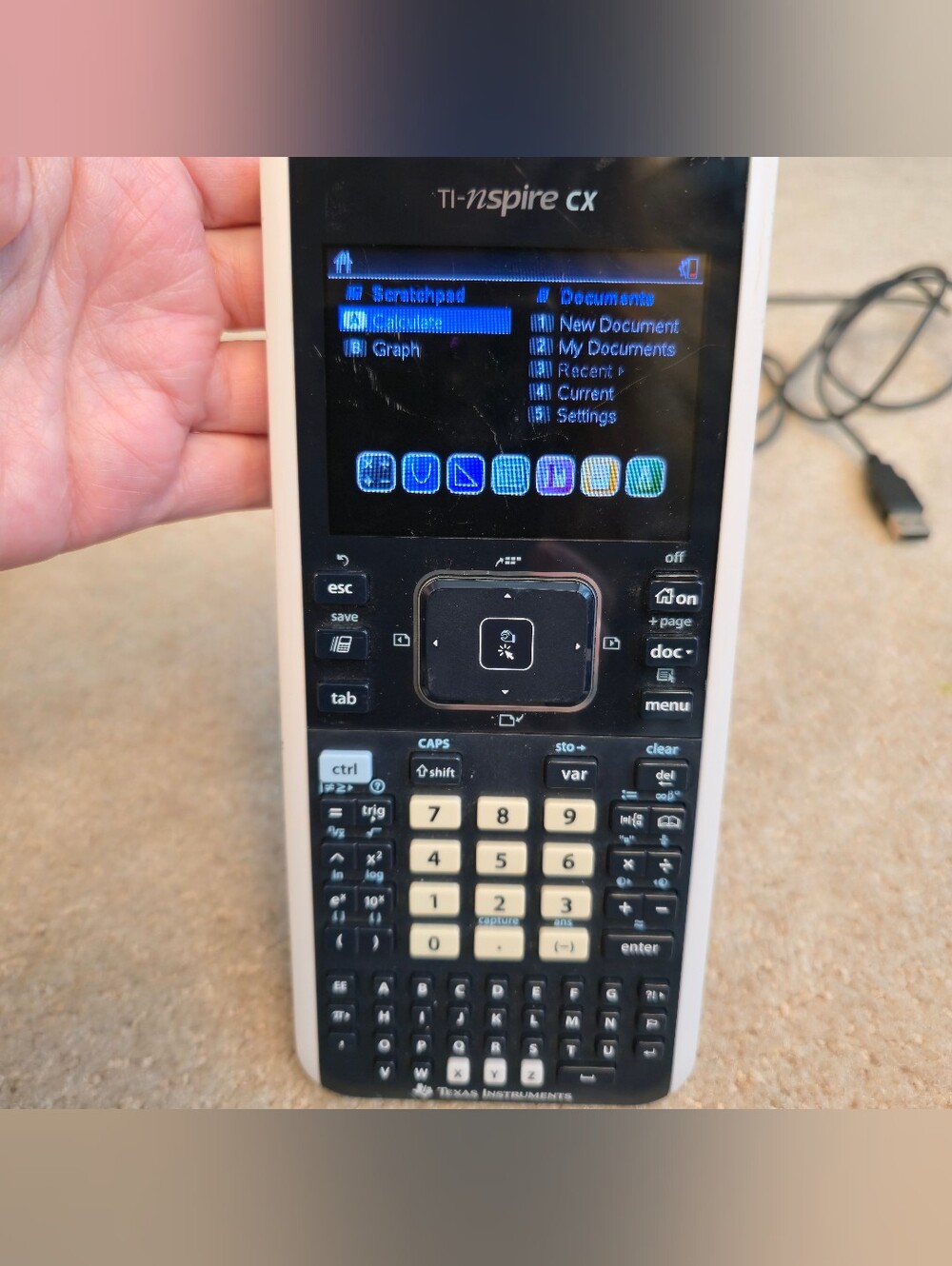 Texas Instruments TI-Nspire CX Graphing Calculator